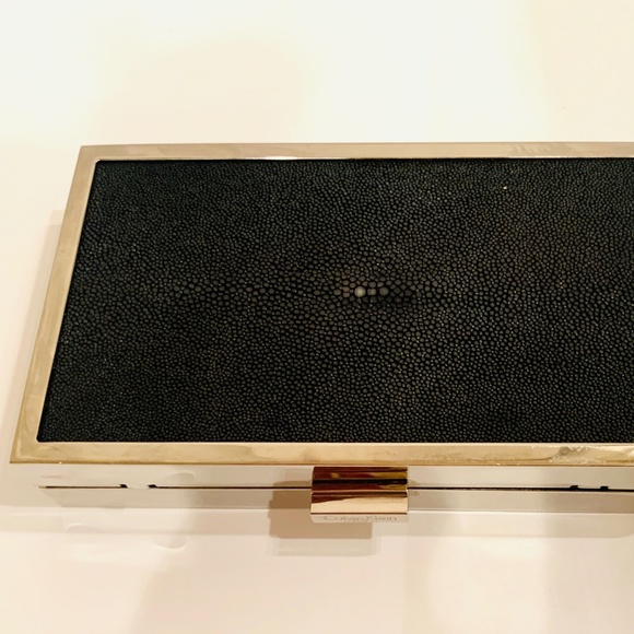 Calvin Klein Collection Box Clutch - Picture 4 of 8